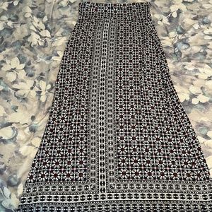 Maxi Skirt with Fun Pattern